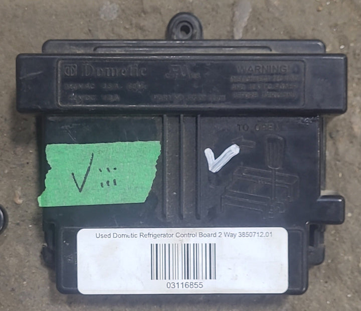 Used Dometic Refrigerator Control Board 2 Way 3850712.01 - Young Farts RV Parts