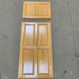 Used Dometic Refrigerator Door Panel Set for RM2852