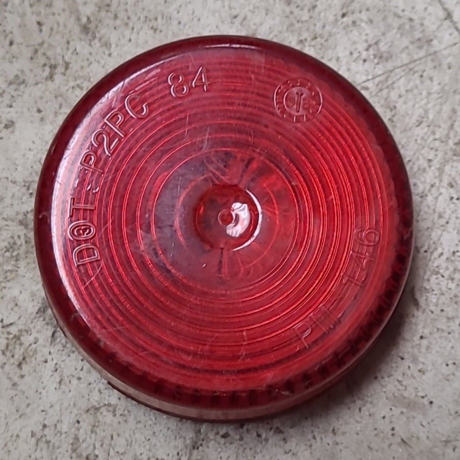 Used DOT P2PC 84 - PM 146 Replacement Marker Light - Red - Young Farts RV Parts