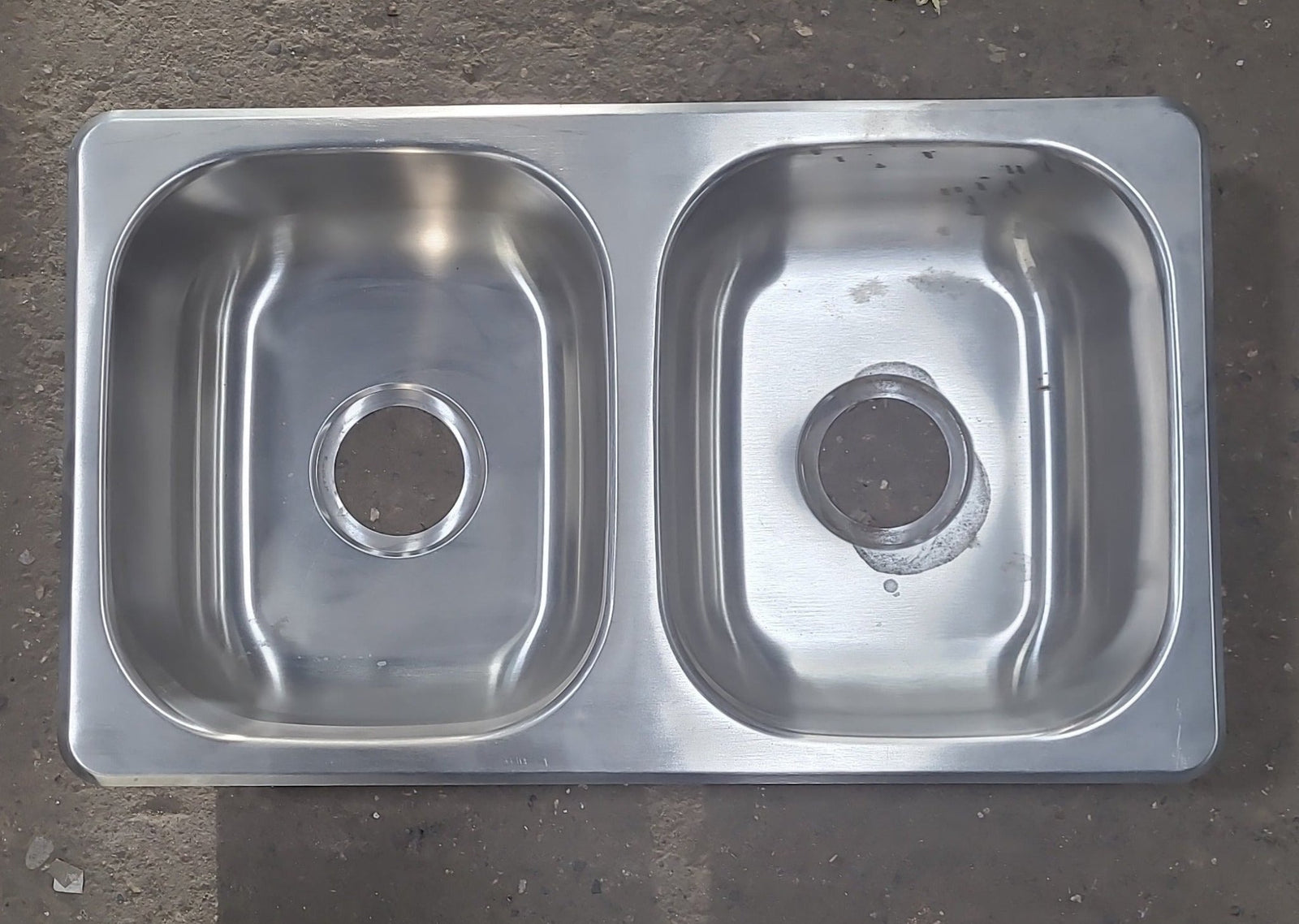 Used Double Kitchen Sink 16