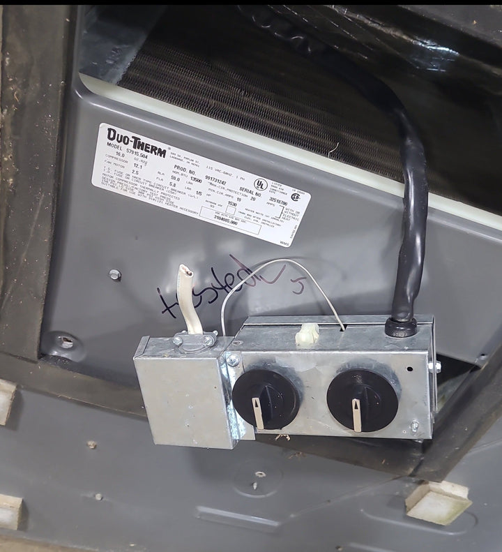 Used Duo-Therm Air conditioner Head Unit 57915.504 | 13500BTU Cool Only - Young Farts RV Parts