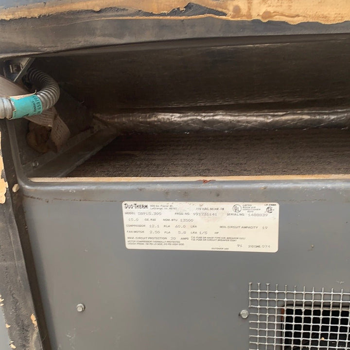 Used Duo-Therm Air conditioner Head Unit 58915.305 | 13500 BTU Cool Only - Young Farts RV Parts