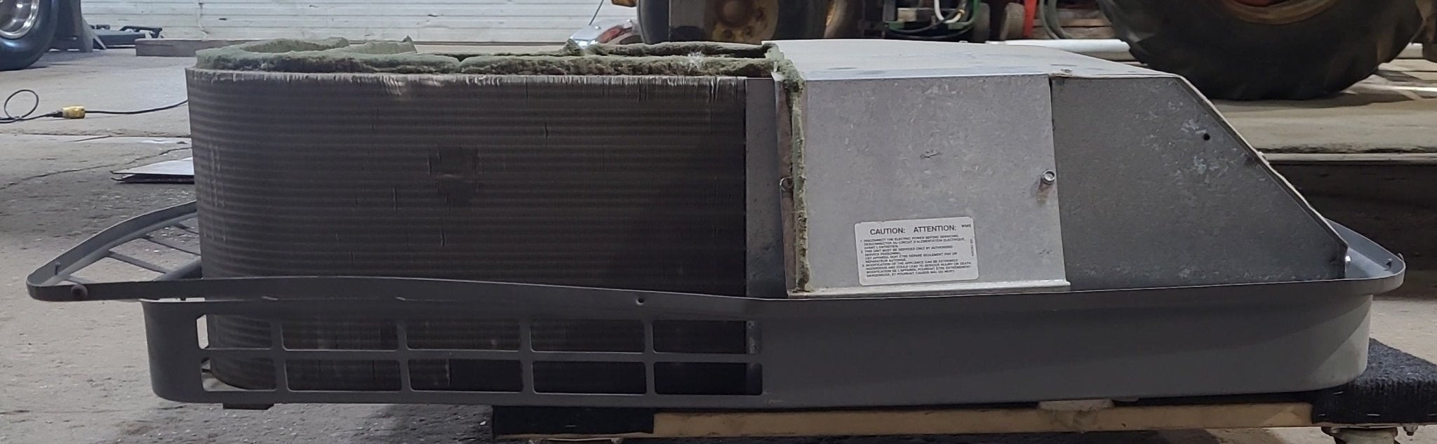 Used Duo-Therm Complete Air conditioner 600315.421 - 13500 BTU Cool Only - Young Farts RV Parts