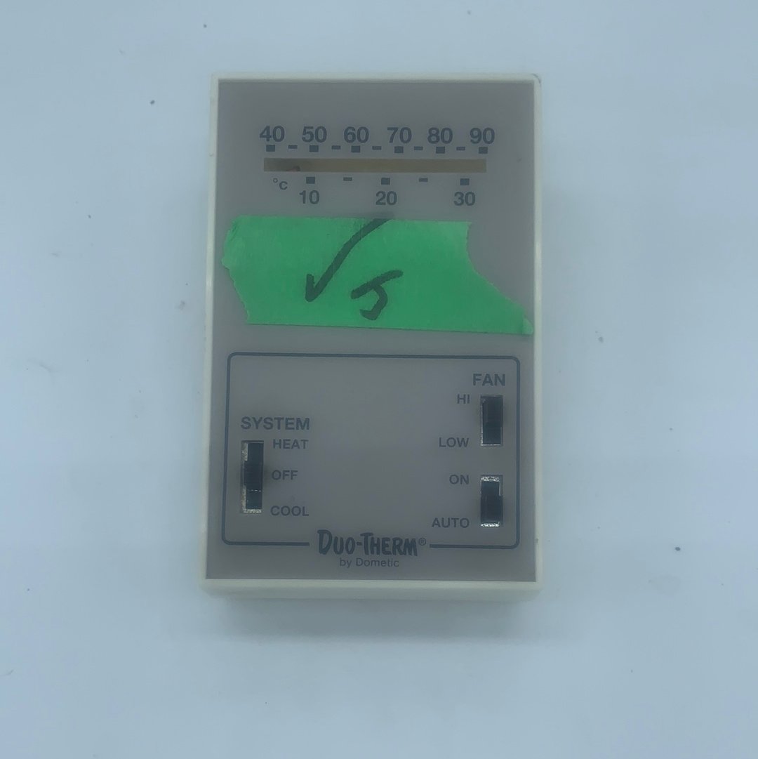 USED Duo-Therm Dometic Analog Thermostat Cool/Furnace 3105058 | REV-A | RSV420K62 - Young Farts RV Parts