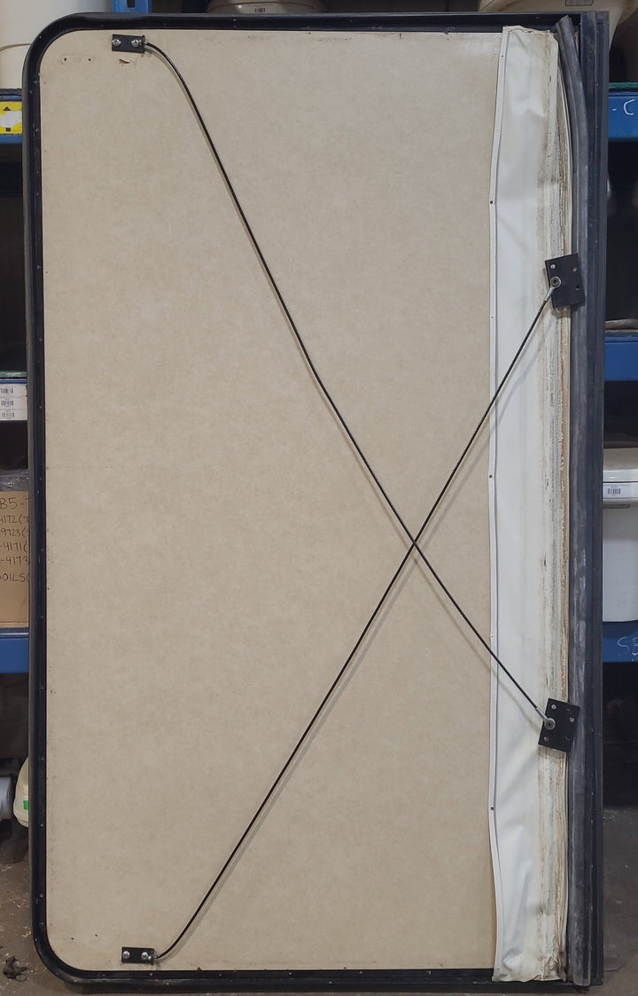 Used Exterior Fold-Down Hybrid Room Base 80 1/4" W x 46 1/2" H x 1 7/8" D - Young Farts RV Parts