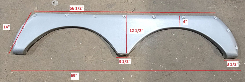 Used Fender Skirt 69" X 14" - Young Farts RV Parts