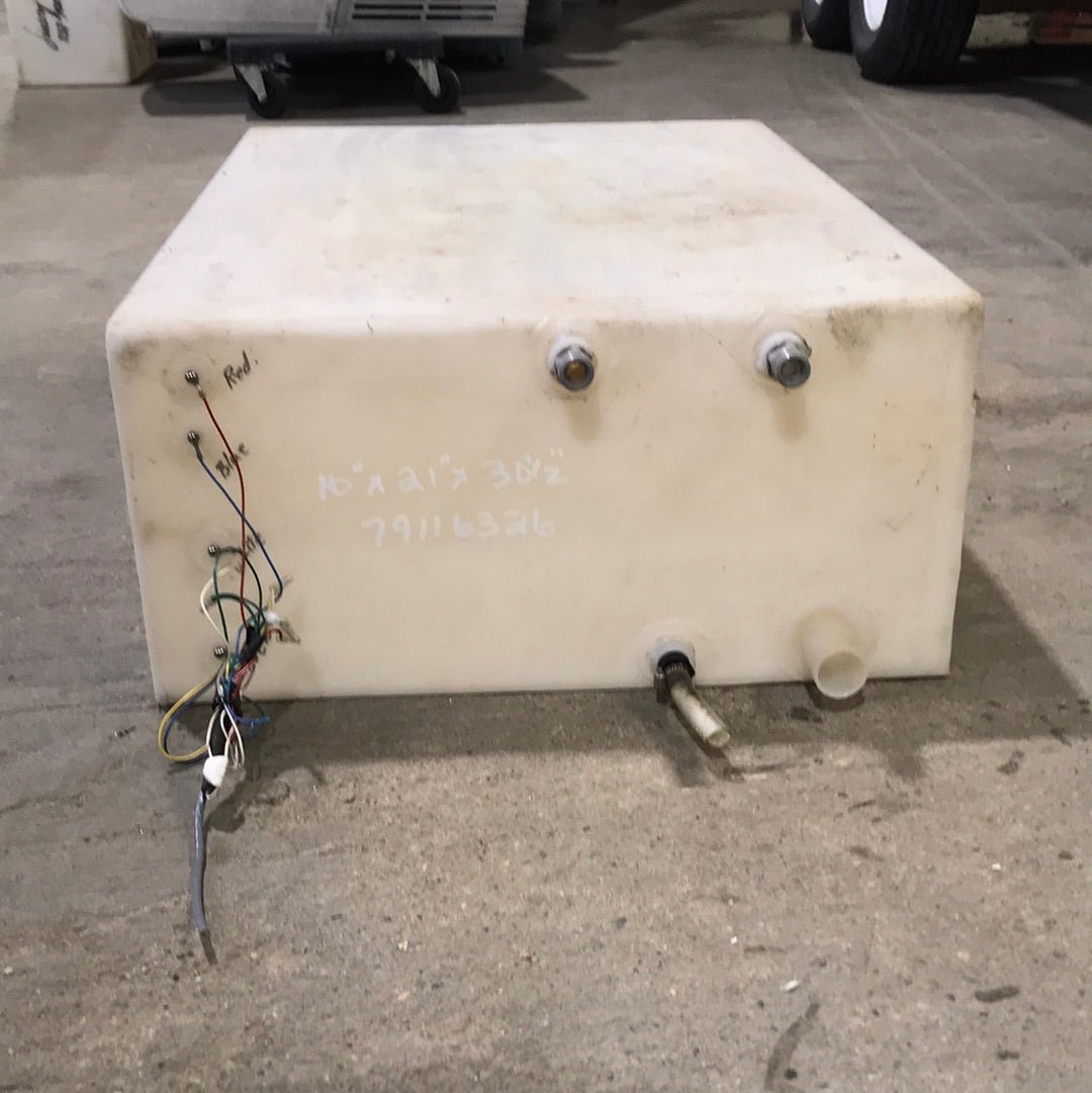 Used Fresh Water Tank 10” x 21” x 30 1/2