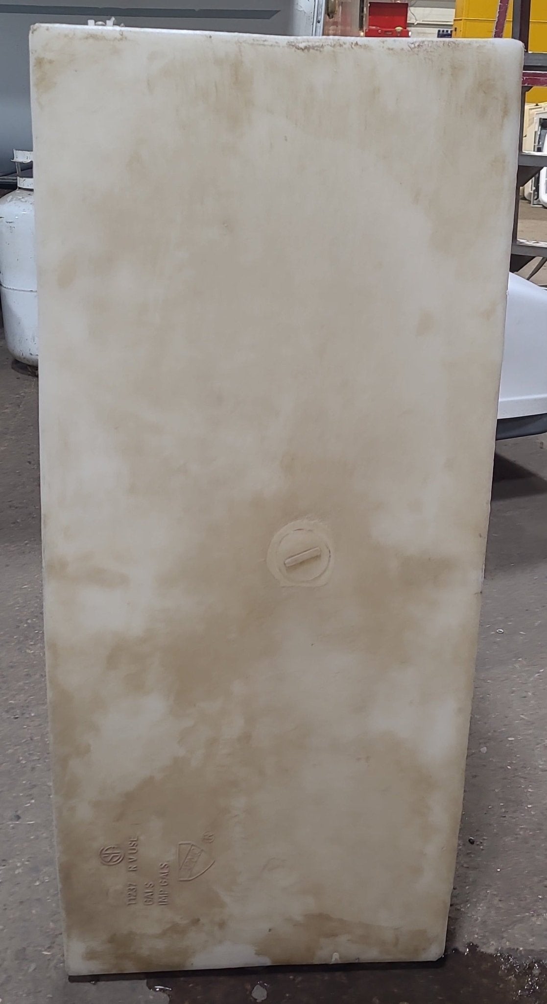 Used Fresh Water Tank 12 3/4” x 14 3/4” x 33 3/4” - Young Farts RV Parts