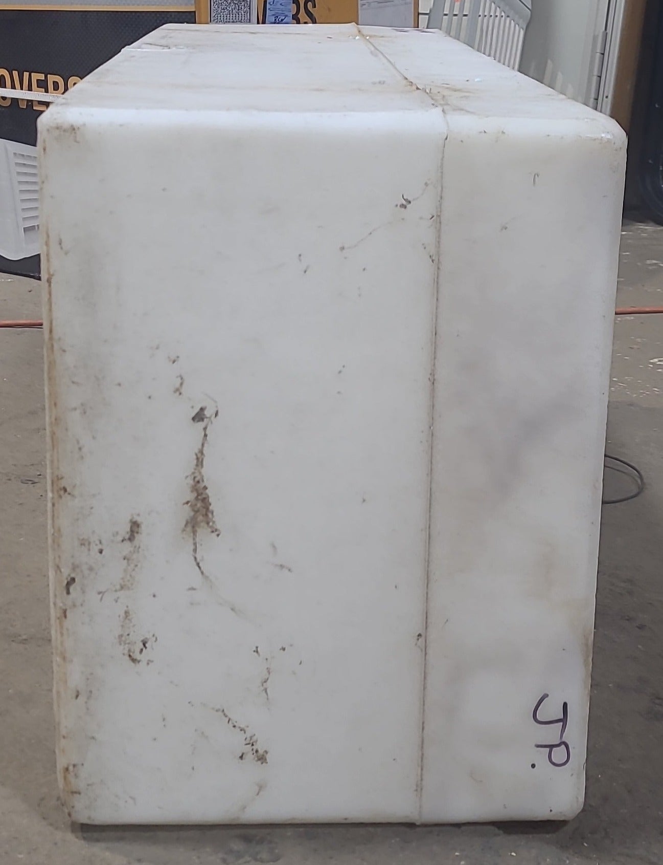 Used Fresh Water Tank 12” H x 16” W x 36 1/4” L - Young Farts RV Parts