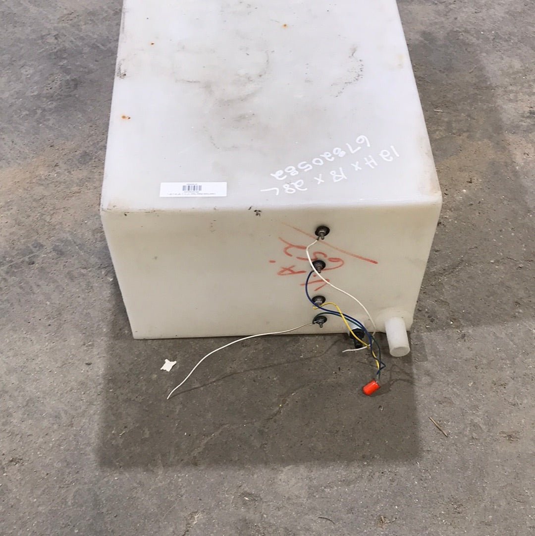 Used Fresh Water Tank 12" H x 18" W x 28” L - Young Farts RV Parts