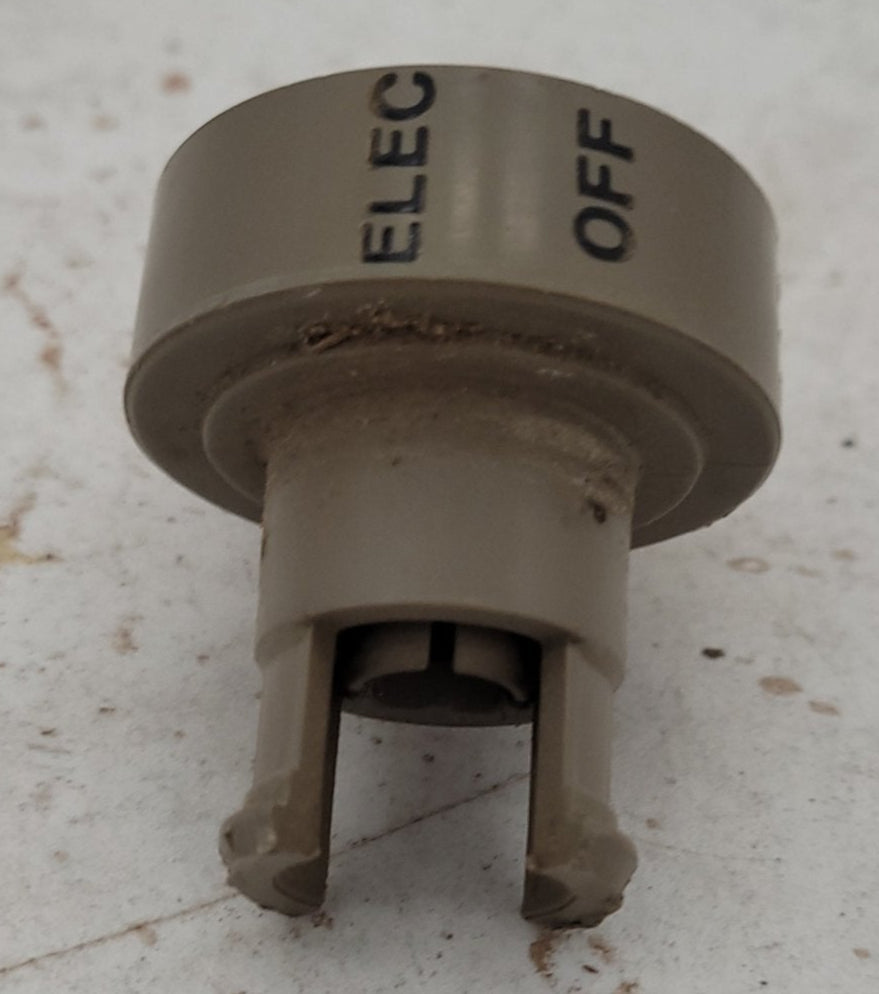 Used Fridge Knob Dometic 2007480185 120V GREY/BROWN - Young Farts RV Parts