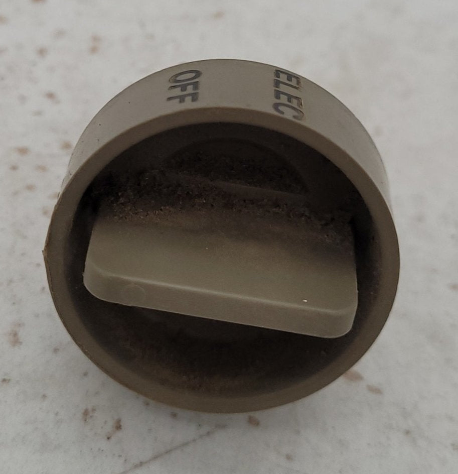Used Fridge Knob Dometic 2007480185 120V GREY/BROWN - Young Farts RV Parts