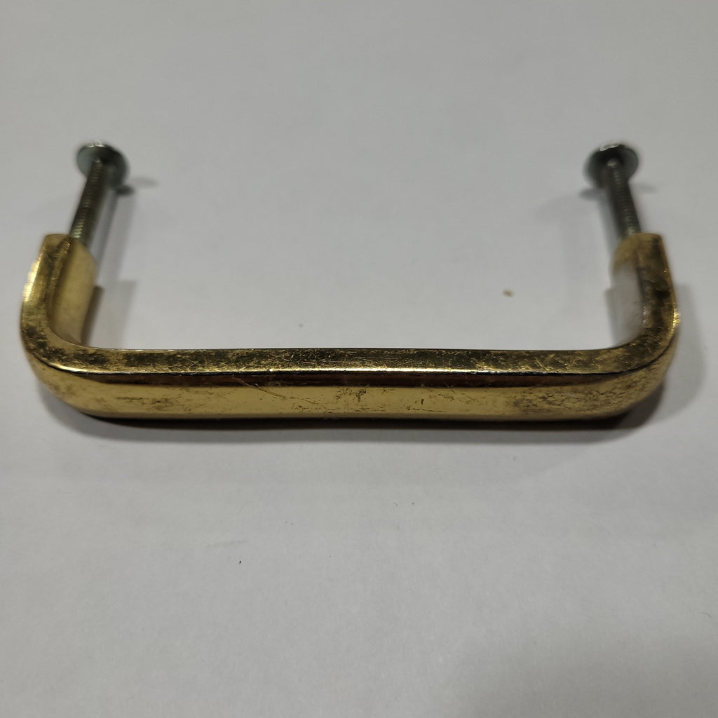 Used Gold Cabinet Handle 3 1/2" Hole Spacing - Young Farts RV Parts