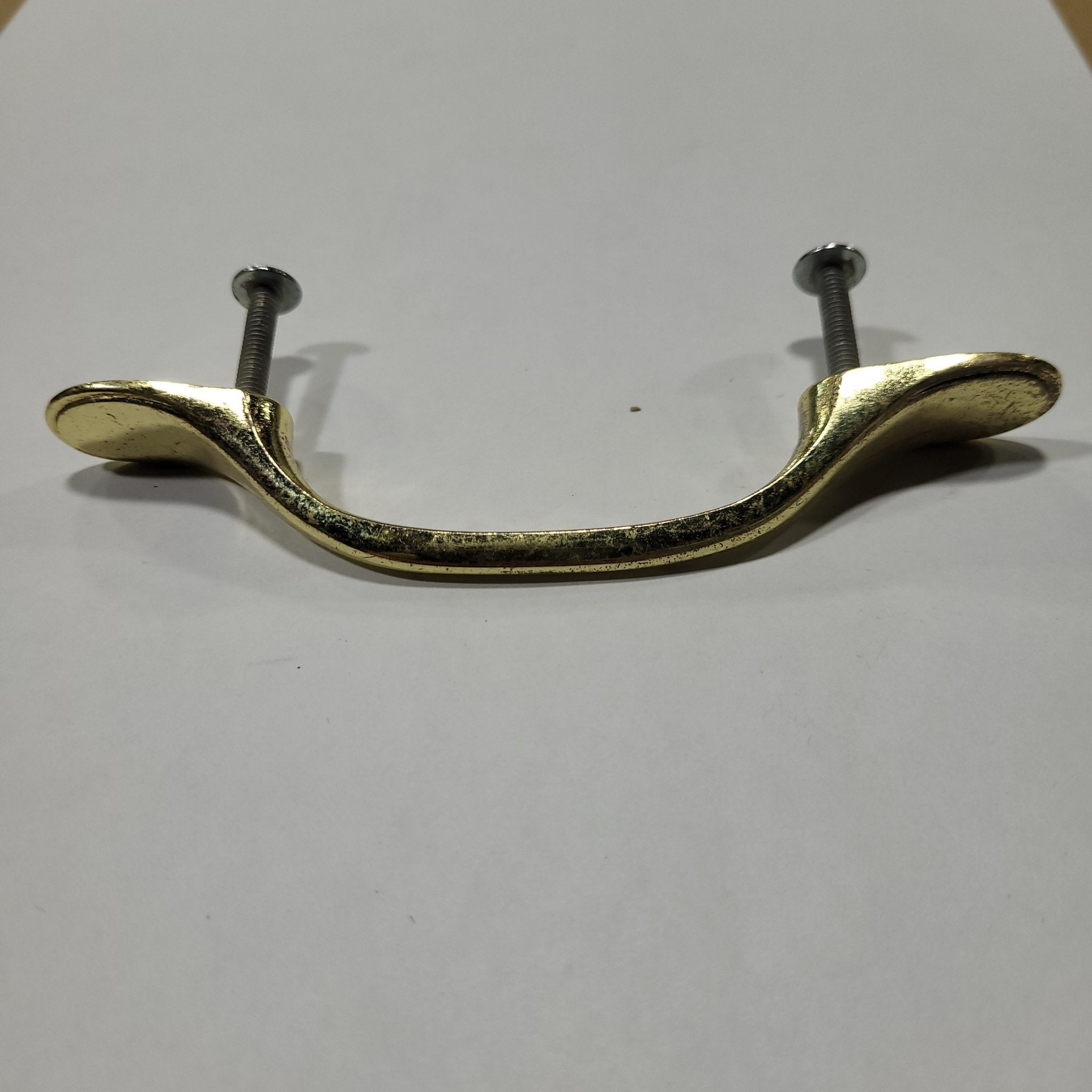 Used Gold Cabinet Handle 3" Hole Spacing - Young Farts RV Parts