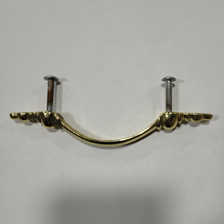 Used Gold Cabinet Handle With 3" Hole Spacing - Young Farts RV Parts