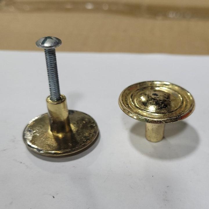 Used Gold Cabinet Knob - Young Farts RV Parts