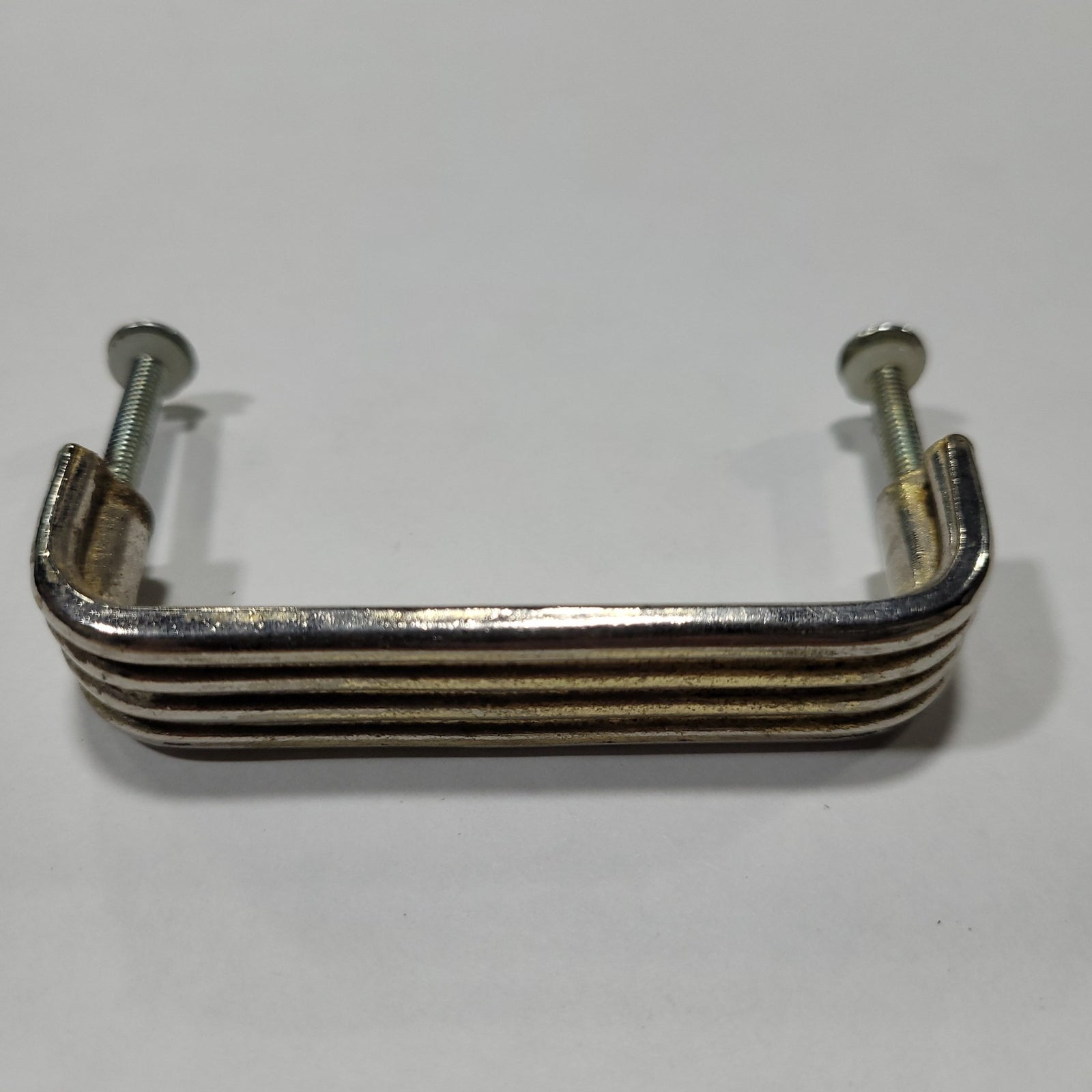 Used Gold (mostly worn to silver) Cabinet Handle 3