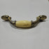 Used Gold (with off white centers) Cabinet Handle 3" Hole Spacing - Young Farts RV Parts