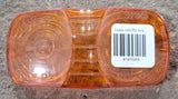 Used GROTE 9196 DOT P2 PC Replacement Lens for Marker Light - Amber