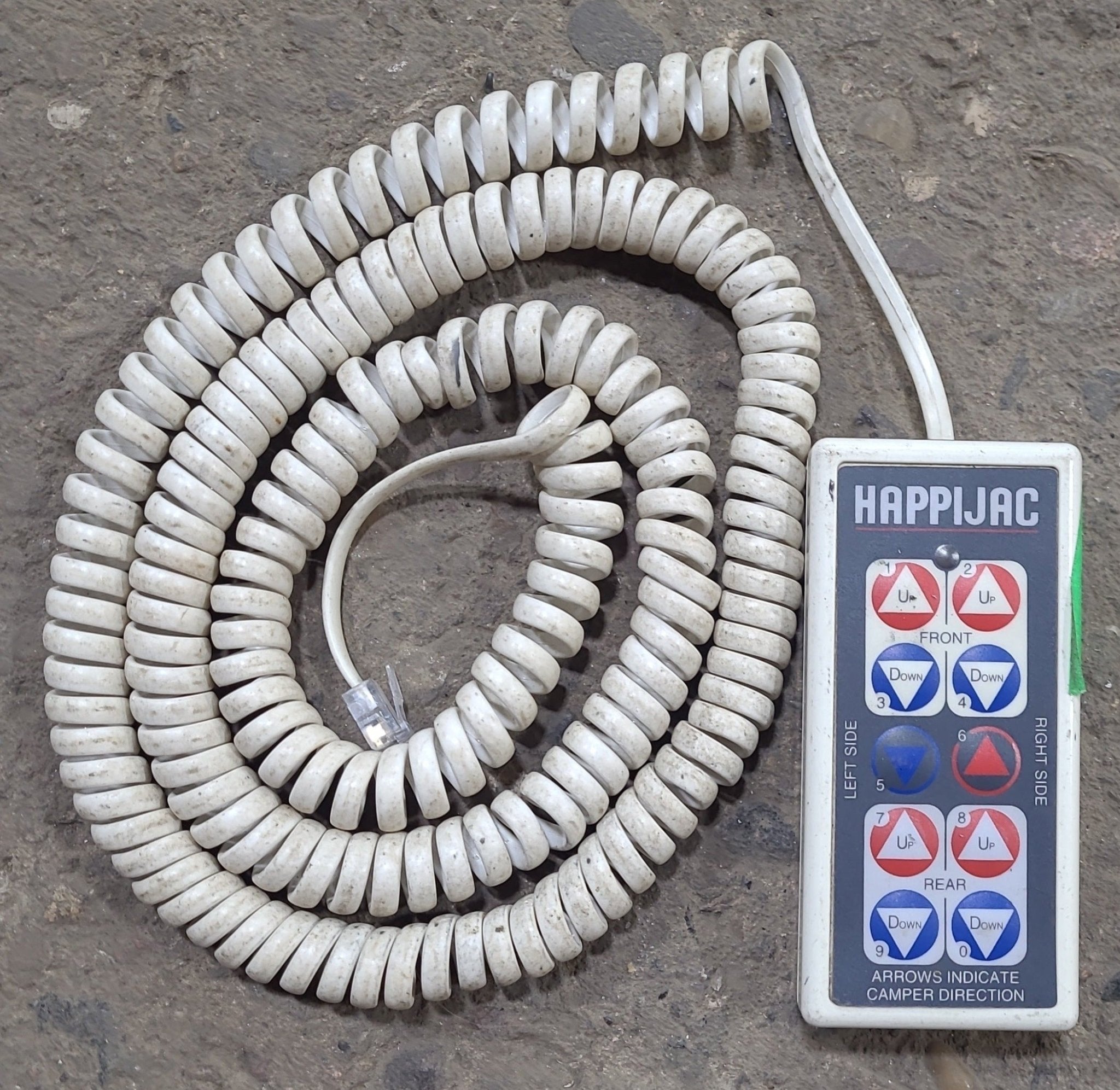 Ten Button Controller Buy Used HAPPIJAC Camper Jack Remote Control Unit - TEN BUTTON Online ...