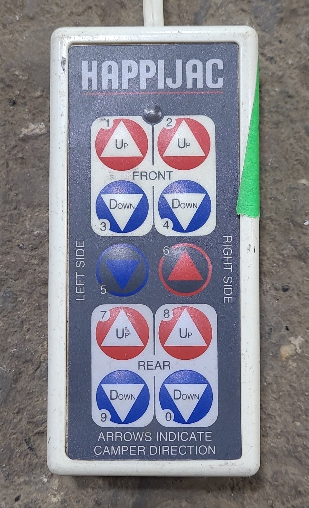 Buy Used HAPPIJAC Camper Jack Remote Control Unit - TEN BUTTON Online ...