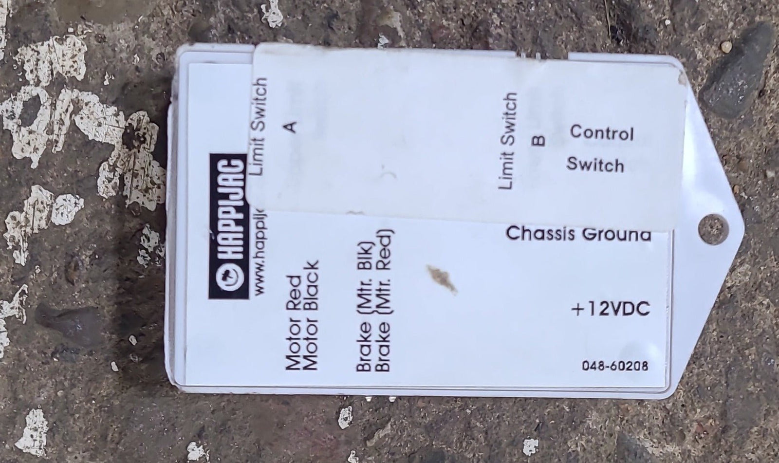 Used HAPPIJAC Slide-Out Control Switch 048-60208 - Young Farts RV Parts