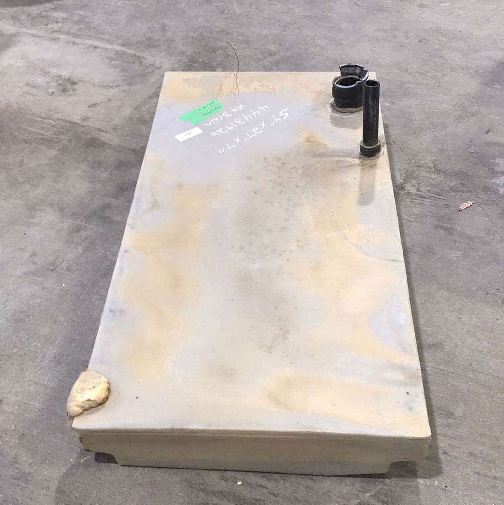 USED Holding Tank - RH DRAIN 24" x 54 x 7" - Young Farts RV Parts