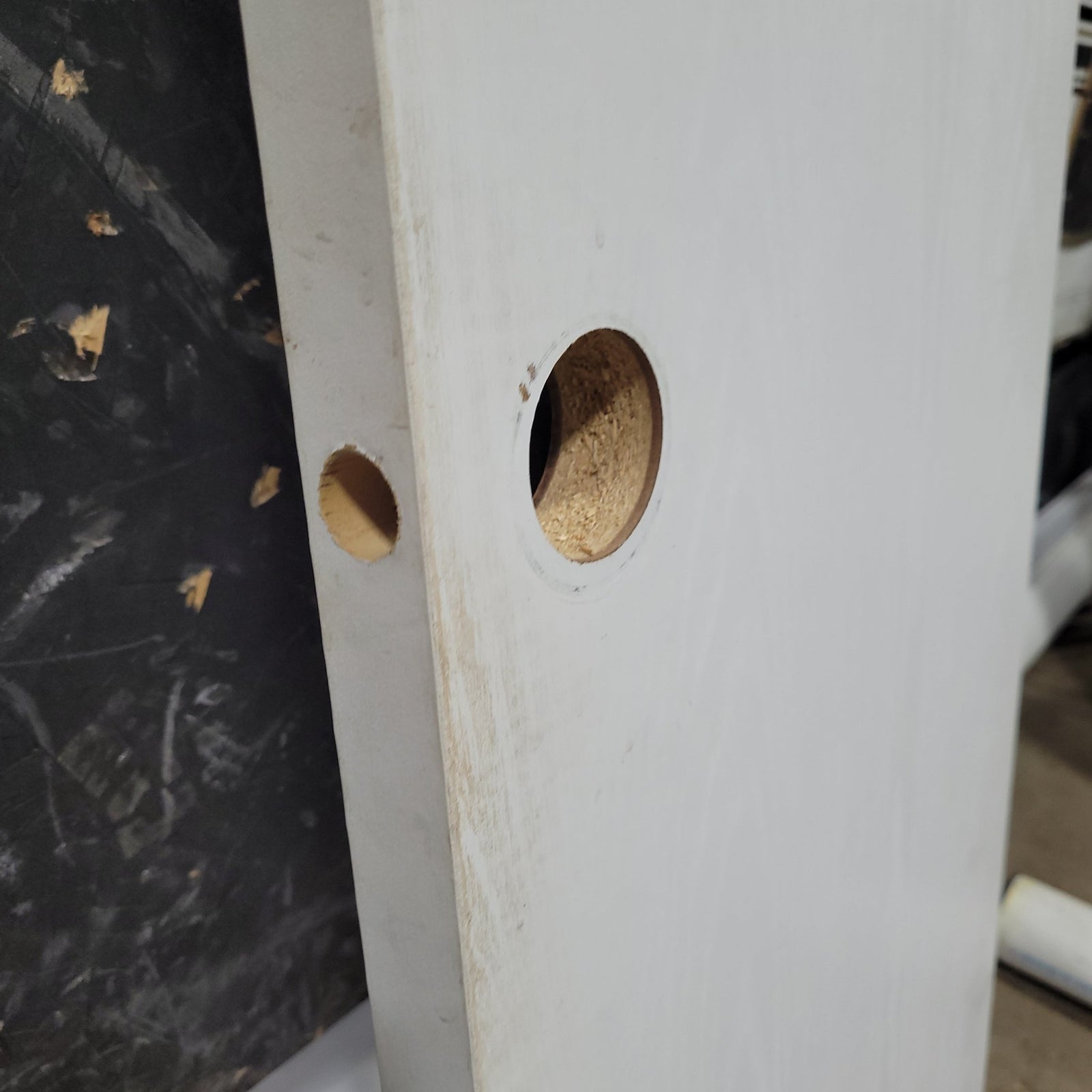 Used Interior Wooden Door 17 3/4