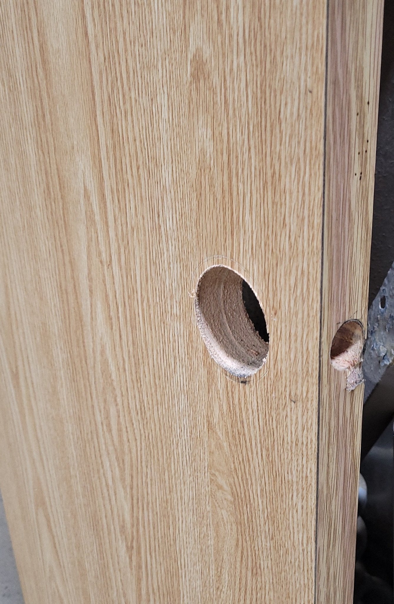 Used Interior Wooden Door 18 1/8