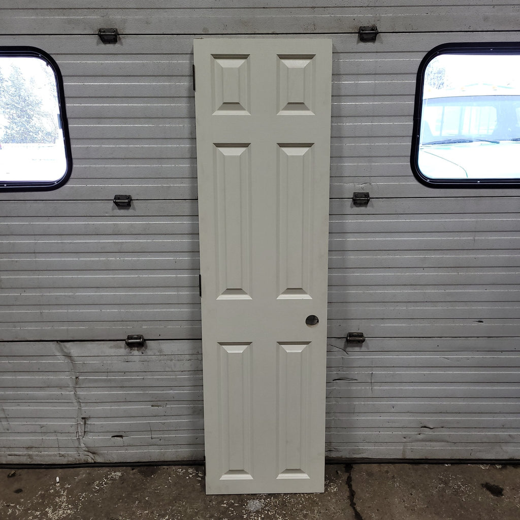 Used Interior Wooden Door 20" W X 72" H X 1 1/3" D - Young Farts RV Parts