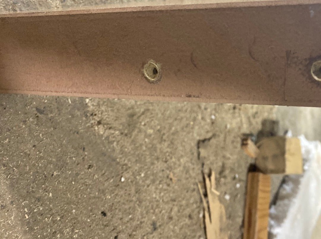 Used Interior Wooden Door 20" W X 74" H X 1 1/3" D - Young Farts RV Parts