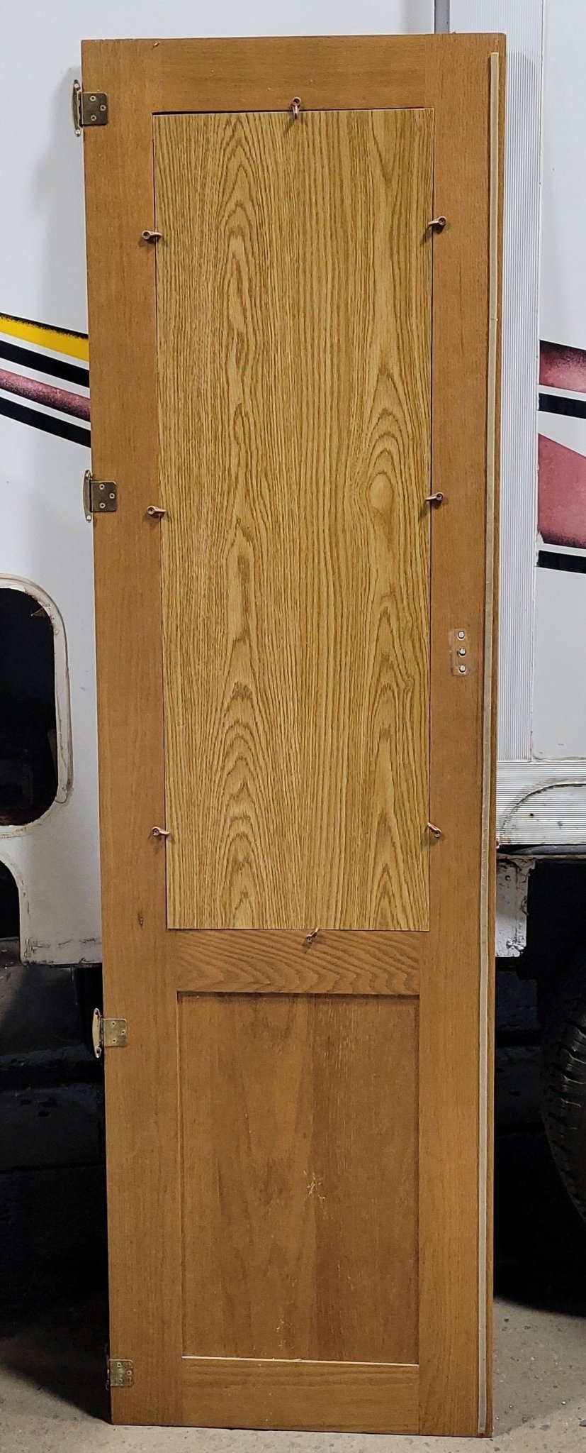 Used Interior Wooden Door 21 1/4" W X 73 3/4" H X 7/8" D - Young Farts RV Parts