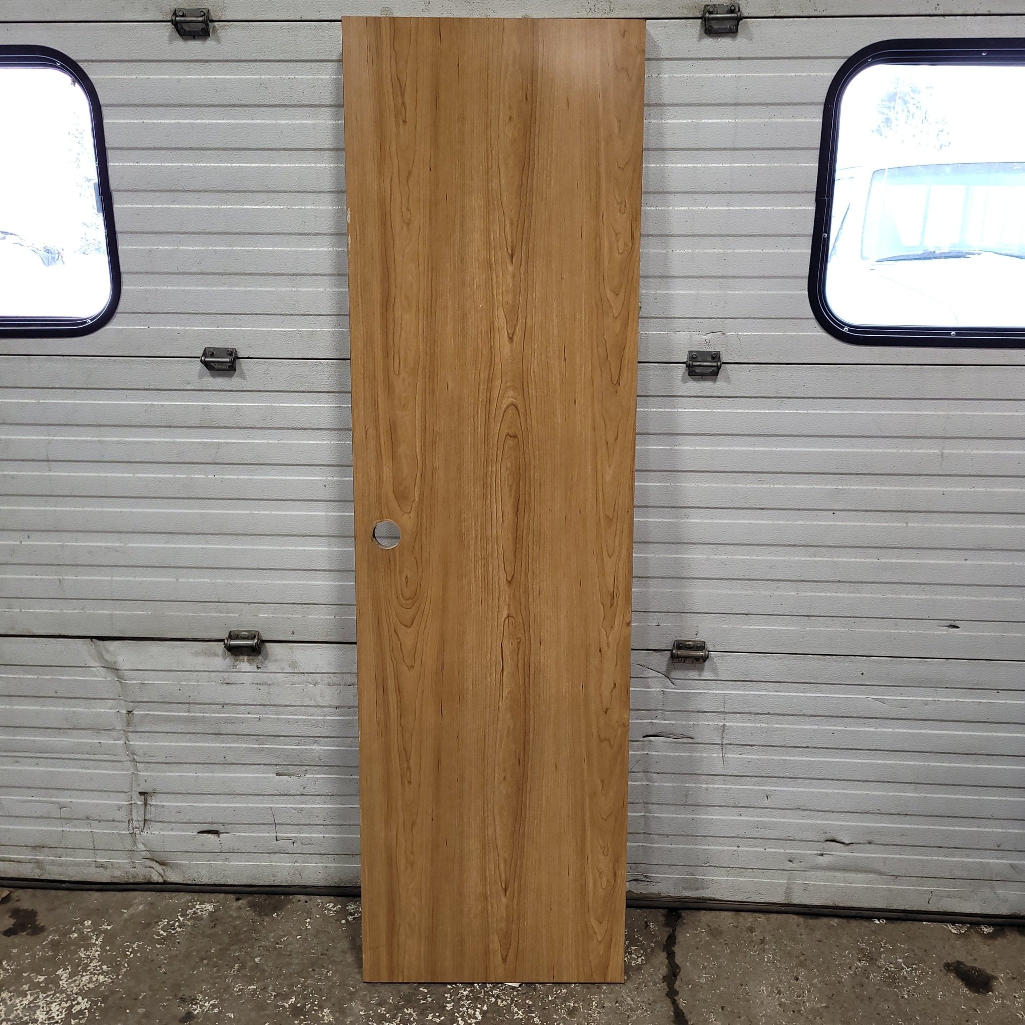 Used Interior Wooden Door 21" W X 73" H X 1 1/2" D - Young Farts RV Parts