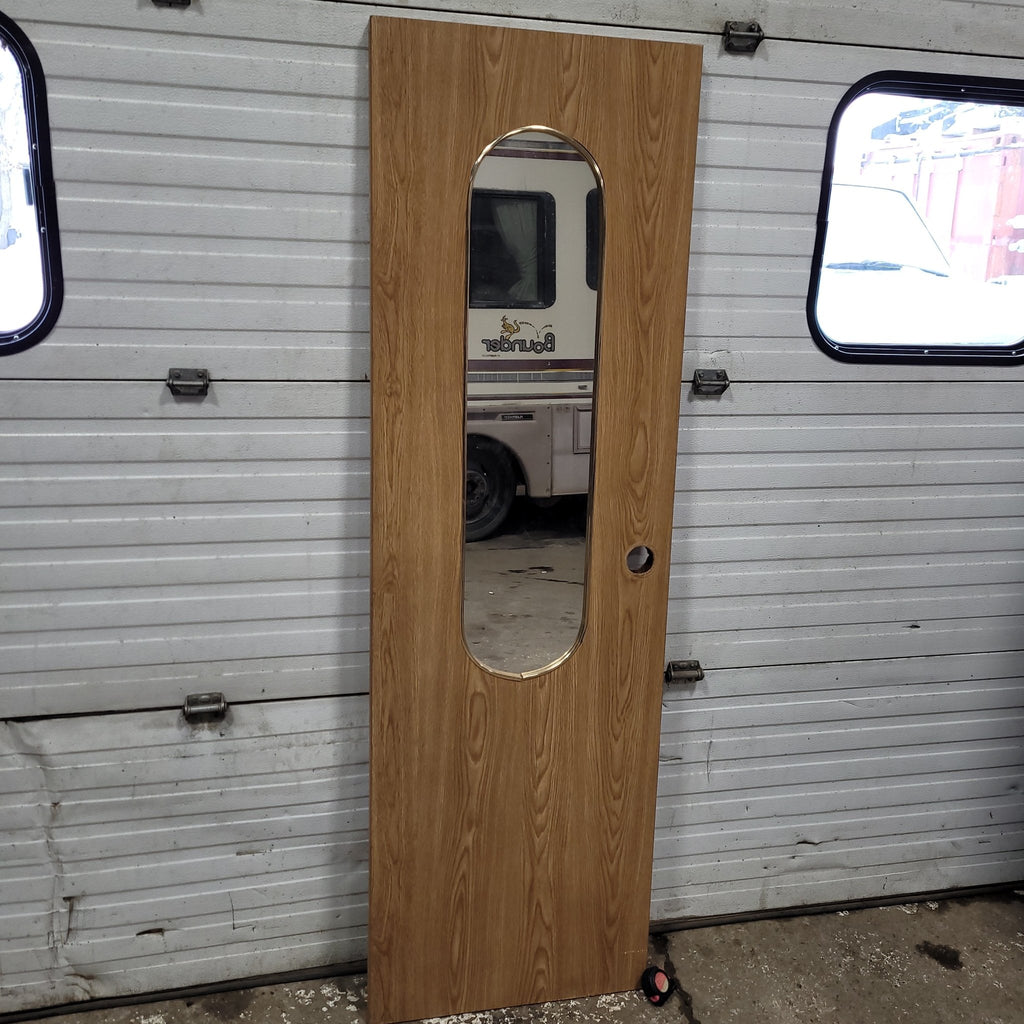 Used Interior Wooden Door 22 1/4" W X 72" H X 1 1/3" D - Young Farts RV Parts