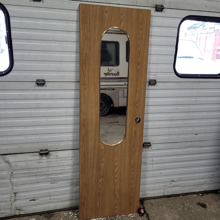 Used Interior Wooden Door 22 1/4" W X 72" H X 1 1/3" D - Young Farts RV Parts