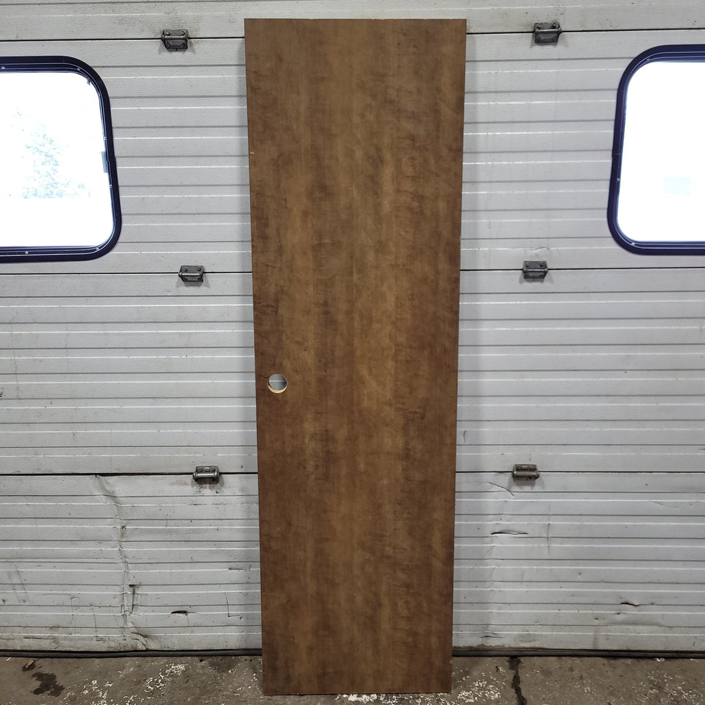 Used Interior Wooden Door 22" W X 74 1/4" H X 1 1/2" D - Young Farts RV Parts