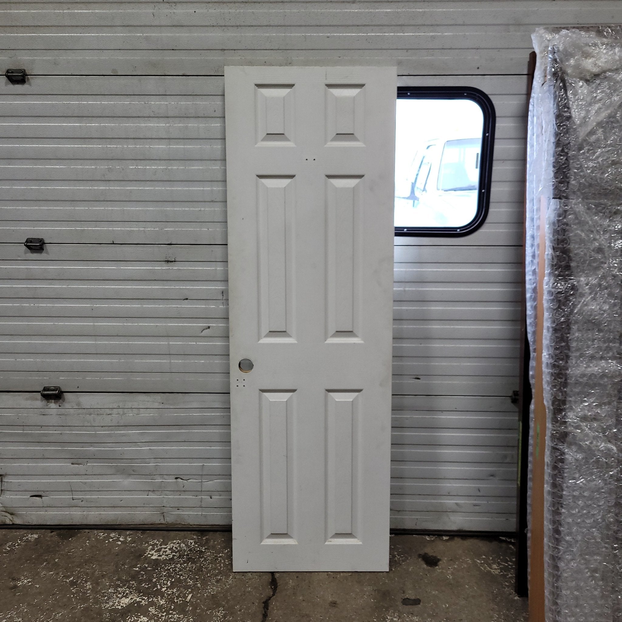 Used Interior Wooden Door 24" W X 74" H X 1 1/3" D - Young Farts RV Parts