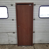 Used Interior Wooden Door & Frame 28 1/2