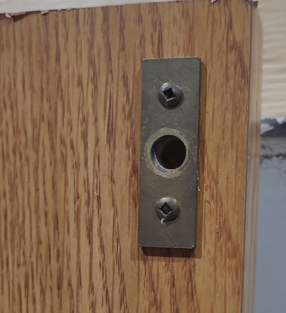 Used Interior Wooden Pocket Door 27" W X 69 1/2" H X 1" D - Young Farts RV Parts