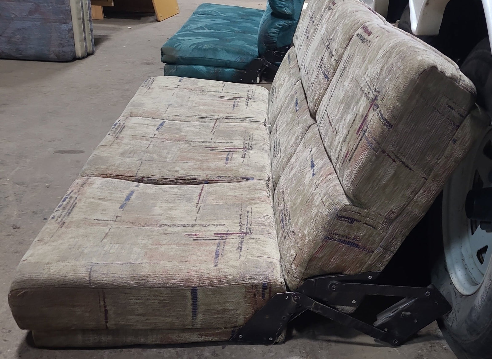 Used Jackknife RV Sofa 70” x 42” - Young Farts RV Parts