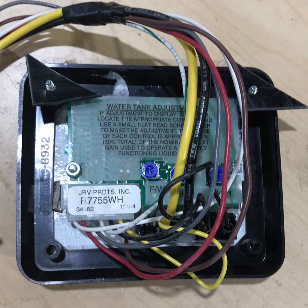 Used JRV Tank Monitor System Panel - R7755WH - Young Farts RV Parts
