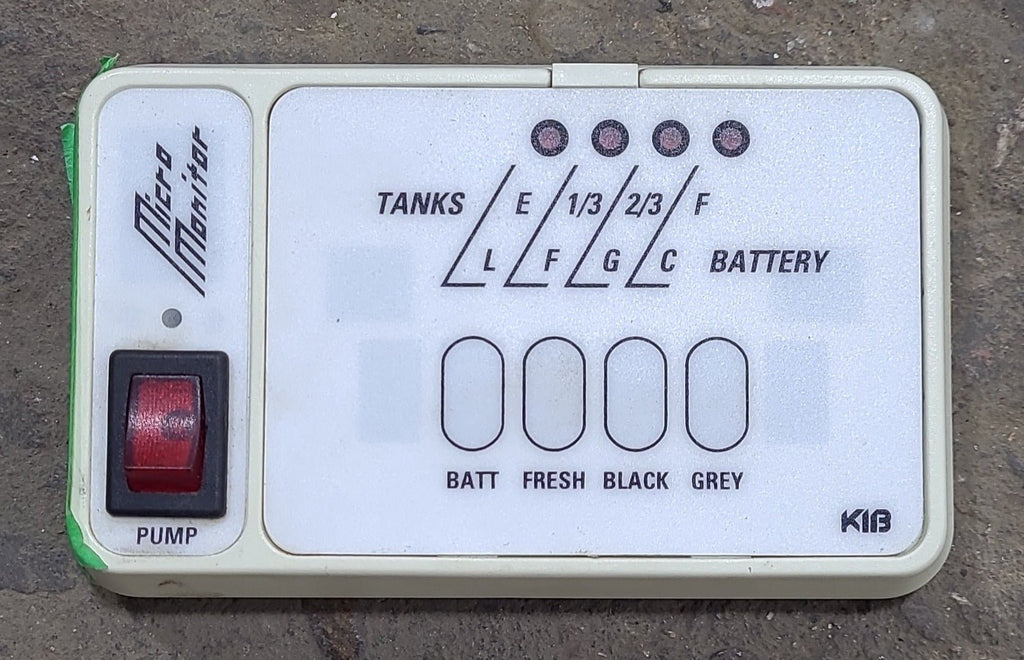 Used KIB Micro Monitor SUBPCBM2 - PCBM2-C - YYZ - White - Young Farts RV Parts
