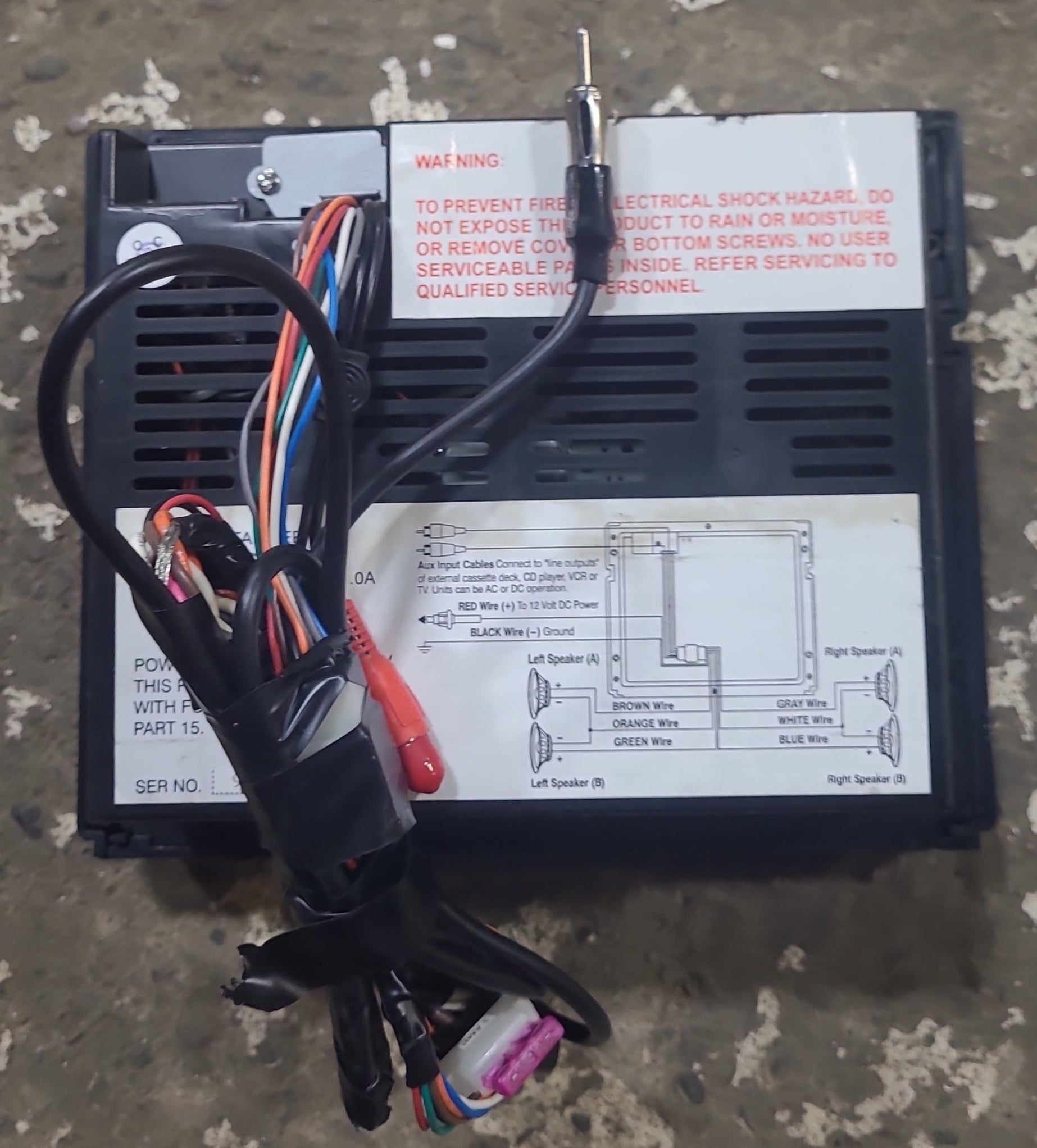 Used Linear Series RV radio LS6100 Young Farts RV Parts