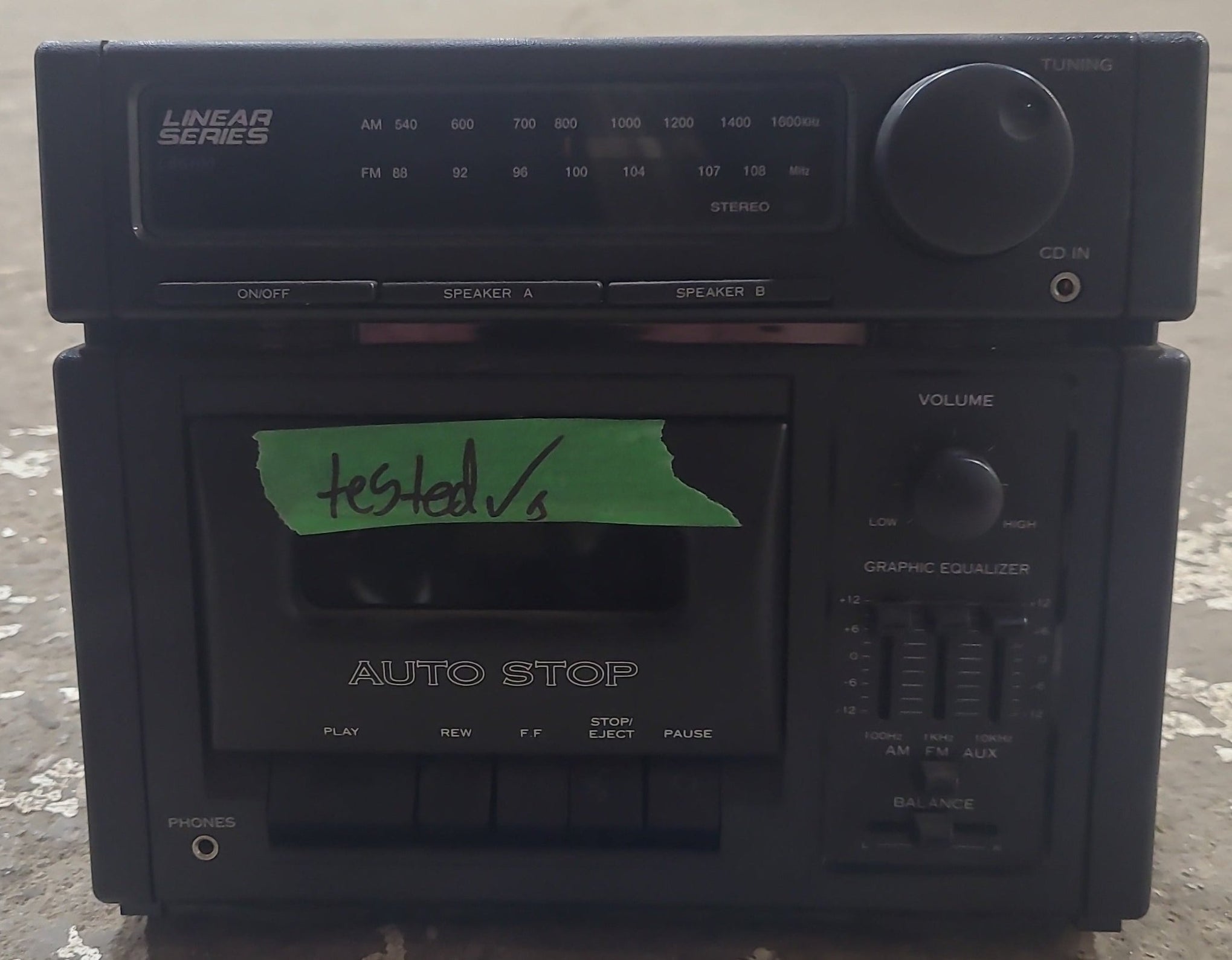 Used Linear Series RV radio LS6100 Young Farts RV Parts