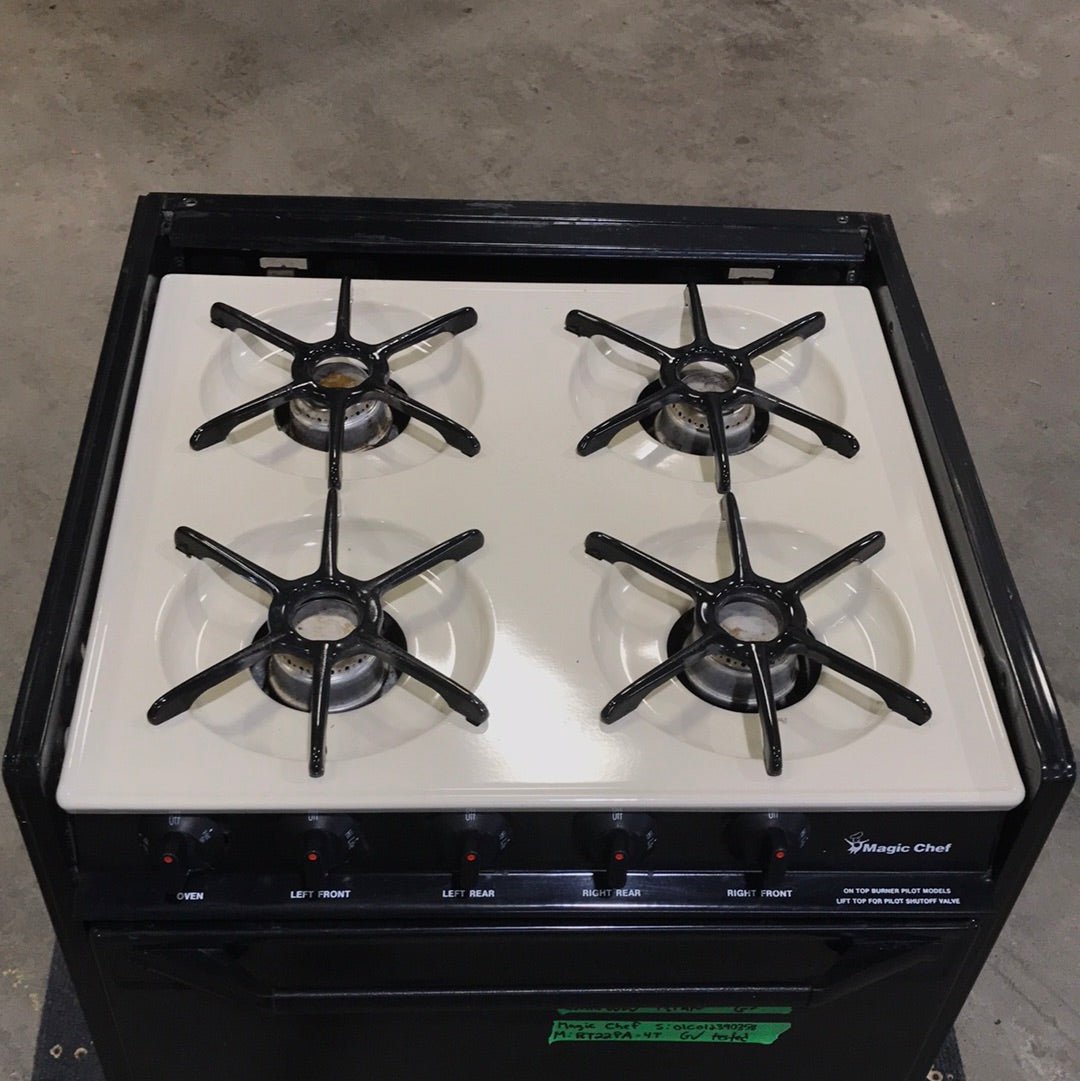 Used Magic Chef 4 Burner RV Range / Cooktop BT22PA-4T - Young Farts RV Parts