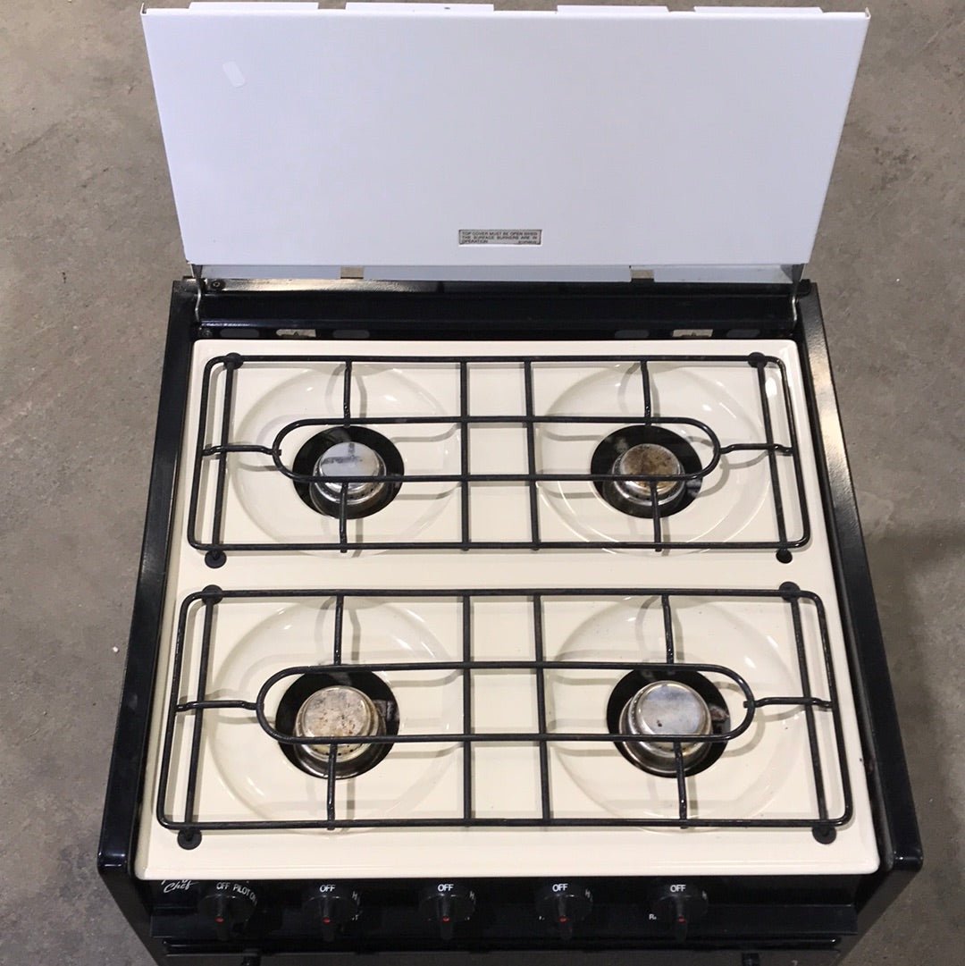 Used Magic Chef Range 4-Burner 22"H - 22RA-4Z - Young Farts RV Parts