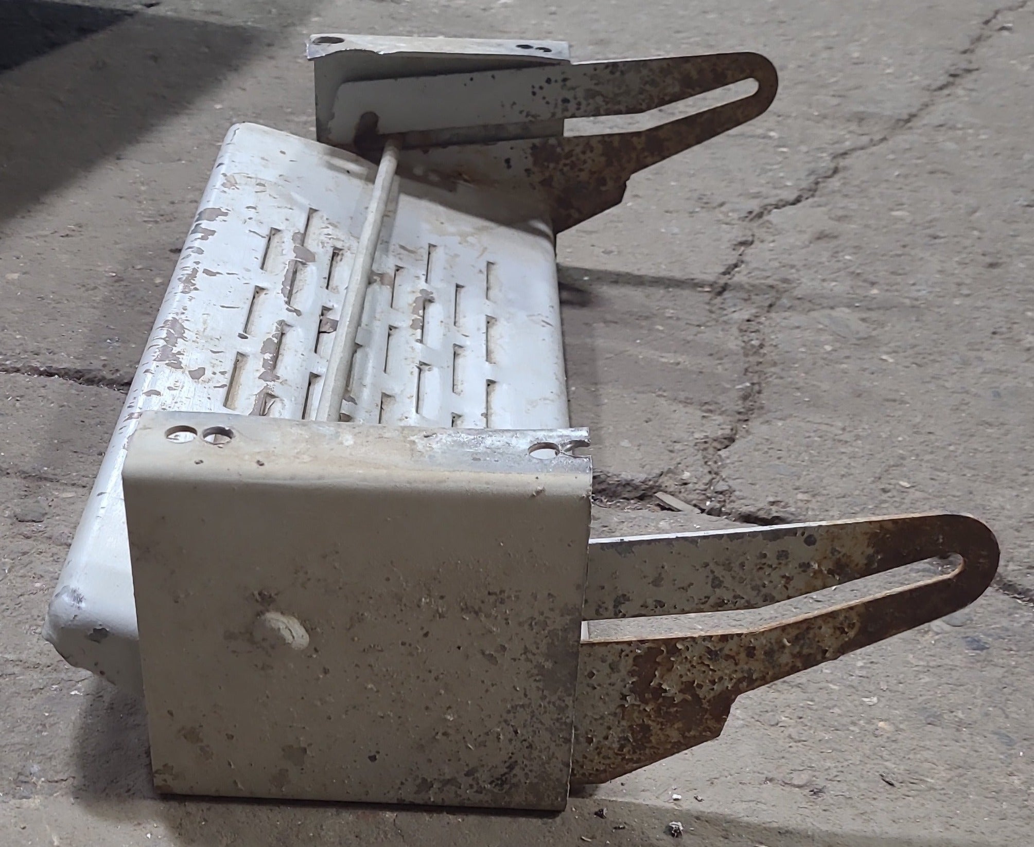 Used Manual Single Fold Step - Young Farts RV Parts