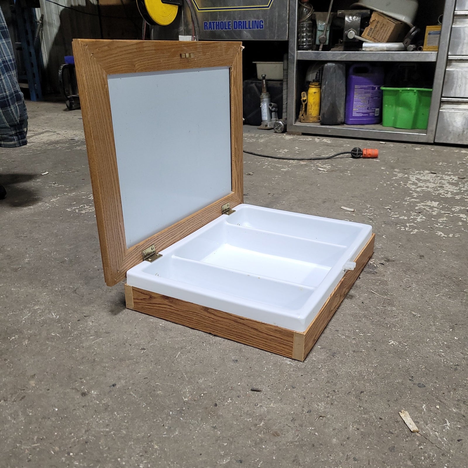 Used Mirrored Medicine Cabinet - Young Farts RV Parts