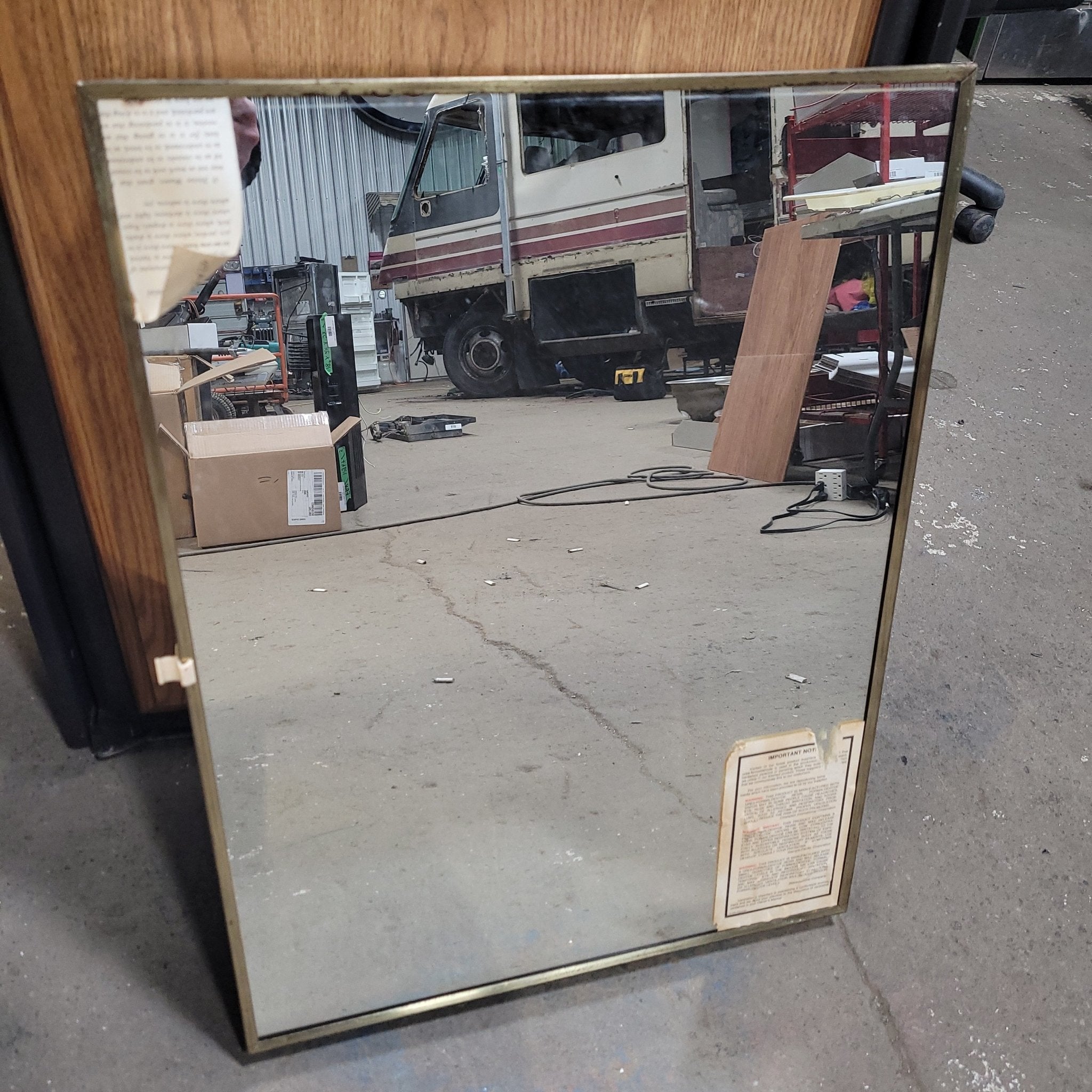 Used Mirrored Medicine Cabinet - Young Farts RV Parts