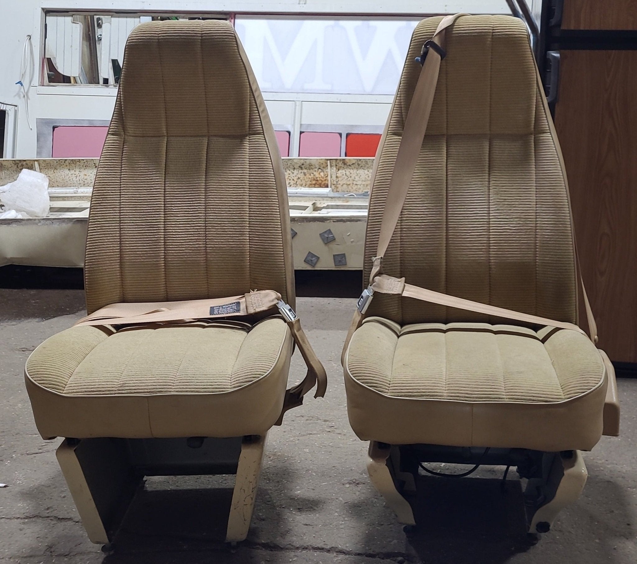 Used Motorhome Captain Chair Set - Young Farts RV Parts